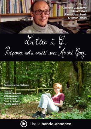Lettre à G's poster