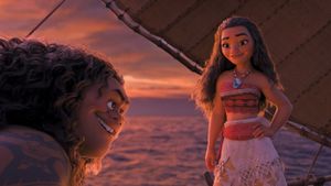 Moana's poster