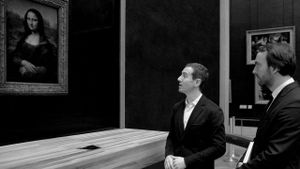 Leonardo da Vinci and the Bust of Flora's poster