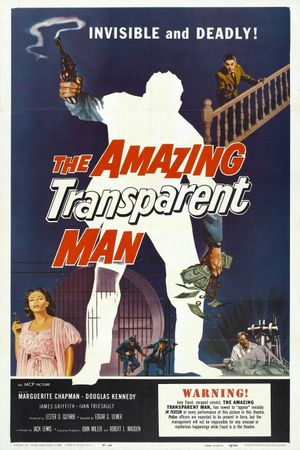 The Amazing Transparent Man's poster