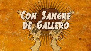 Con sangre de gallero's poster