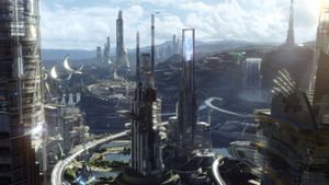 Tomorrowland's poster