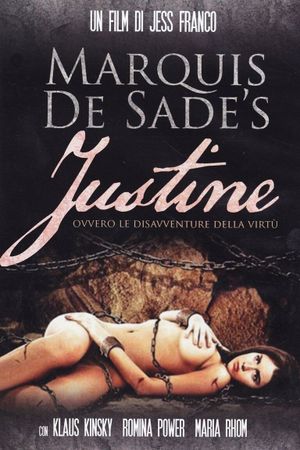 Marquis de Sade's Justine's poster