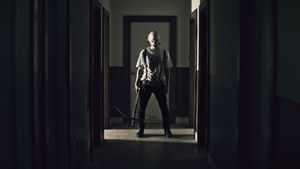 On Halloween's poster