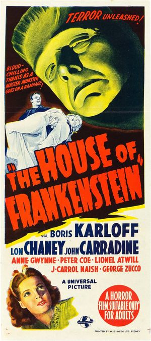 House of Frankenstein's poster