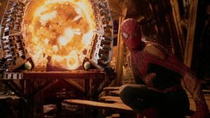 Spider-Man 2's poster