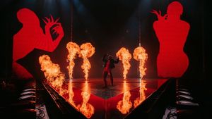 Doja Cat: The Scarlet Tour in VR's poster