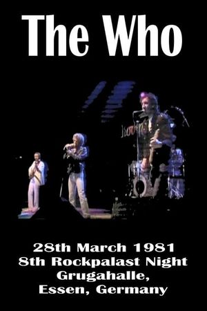 The Who: Rockpalast 1981's poster