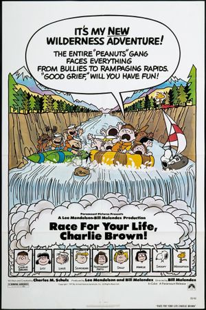 Race for Your Life, Charlie Brown's poster