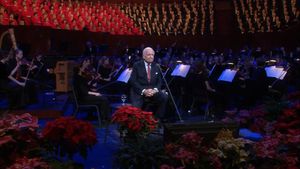 Silent Night, Holy Night with Walter Cronkite's poster