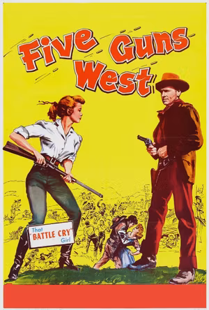 Five Guns West's poster