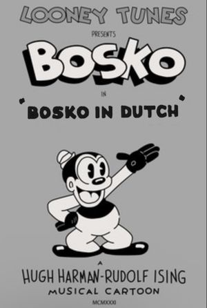 Bosko in Dutch's poster