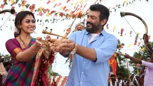 Viswasam's poster
