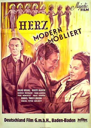 Herz - modern möbliert's poster
