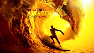 Chasing Amazing Winter Waves's poster