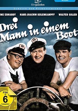 Drei Mann in einem Boot's poster