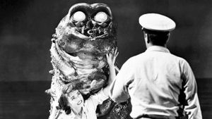 The Monster That Challenged the World's poster