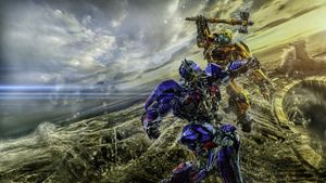 Transformers: The Last Knight's poster