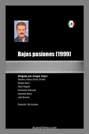 Bajas pasiones's poster