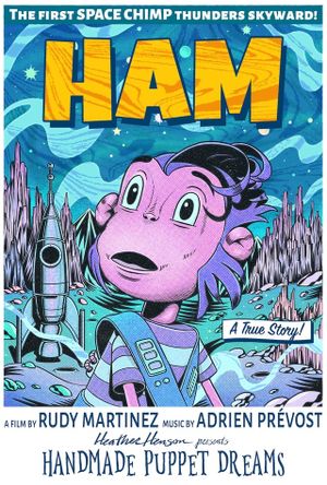 HAM Chimp in Space's poster