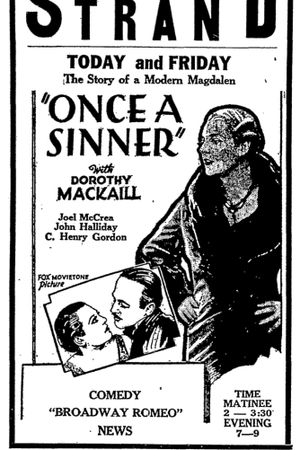 Once a Sinner's poster image