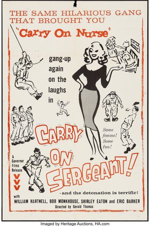 Carry on Sergeant's poster