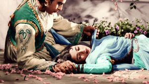 Mughal-E-Azam's poster