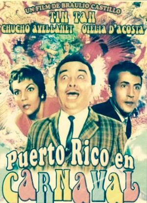 Puerto Rico en carnaval's poster