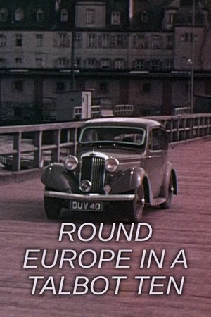 Round Europe in a Talbot Ten's poster