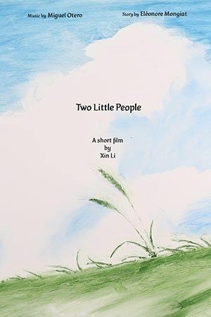 Two little people's poster