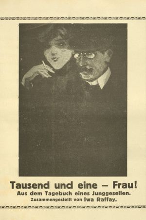 Tausend und eine Frau. Aus dem Tagebuch eines Junggesellen's poster