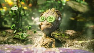 Groot Takes a Bath's poster