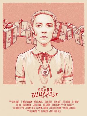 The Grand Budapest Hotel's poster