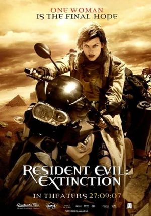 Resident Evil: Extinction's poster