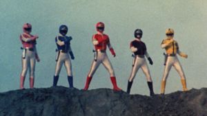 Kagaku Sentai Dynaman: The Movie's poster