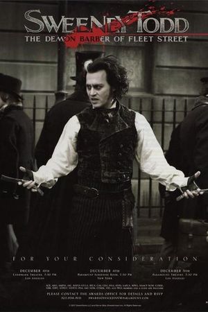Sweeney Todd: The Demon Barber of Fleet Street's poster