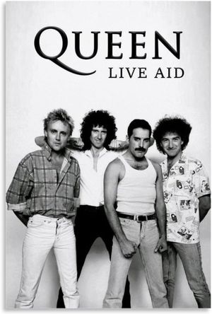 Queen at Live Aid's poster image