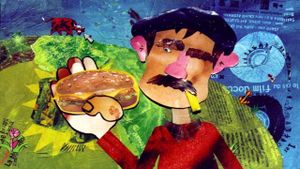 Burger Burp's & the Happy Farmer's poster