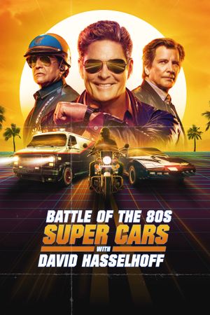 Battle of the 80s Supercars with David Hasselhoff's poster image