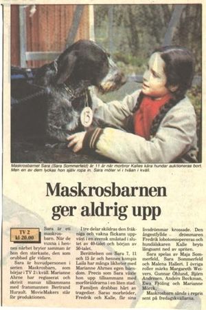 Maskrosbarn's poster
