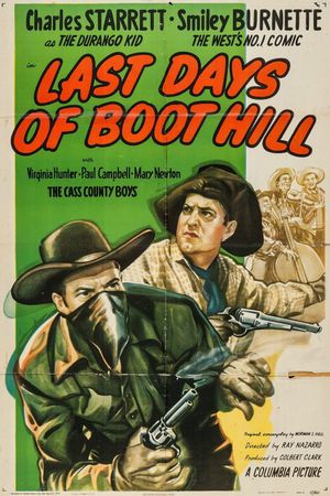 Last Days of Boot Hill's poster