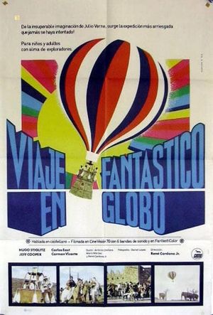 Viaje fantástico en globo's poster