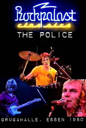 The Police: Live in Essen - Rockpalast 1980's poster