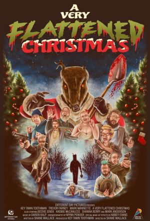 A Very Flattened Christmas's poster