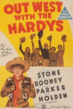 Out West with the Hardys's poster