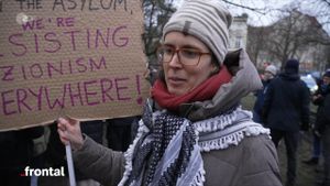 Linker Antisemitismus in Deutschland - Hass auf Juden und Israel's poster