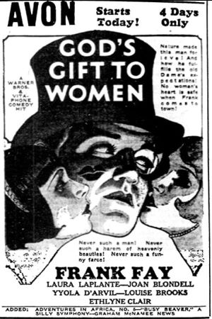 God's Gift to Women's poster