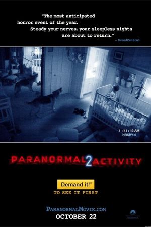 Paranormal Activity 2's poster
