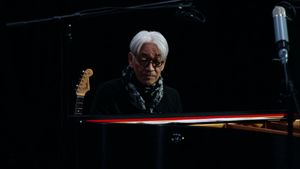 Ryuichi Sakamoto Playing the Piano for the Isolated's poster