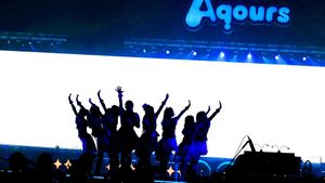 Aqours 6th LoveLive! ~KU-RU-KU-RU Rock 'n' Roll TOUR~ ＜WINDY STAGE＞'s poster